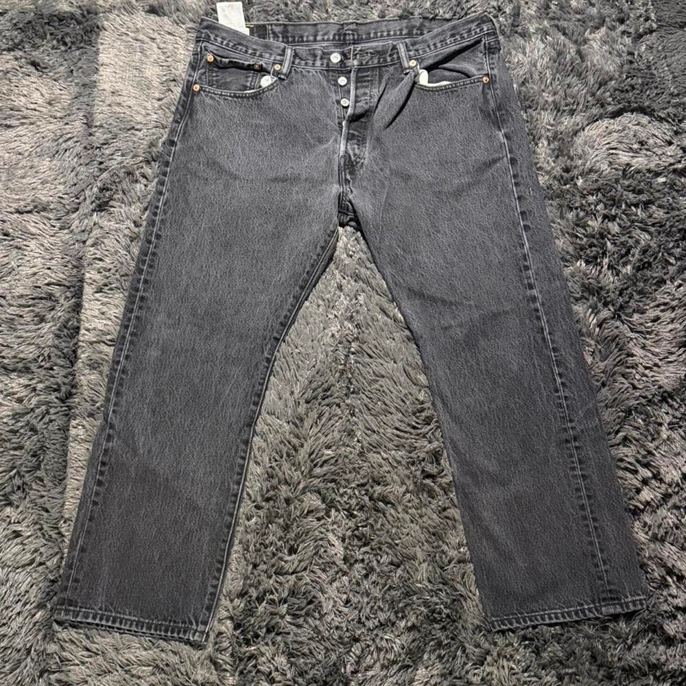 Levi's 501 black jeans